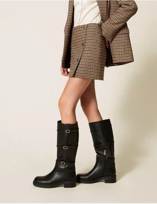 Twinset rok camel