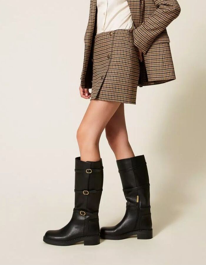 Twinset rok camel