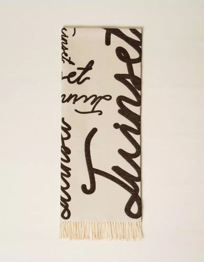Twinset sjaal bruin