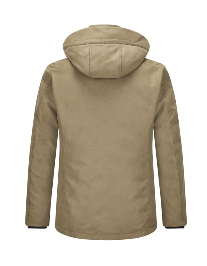 MSBennet Jas in Microvelours – Middenbruin