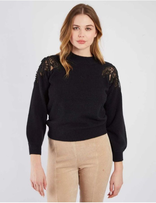 Rene Derhy pull zwart