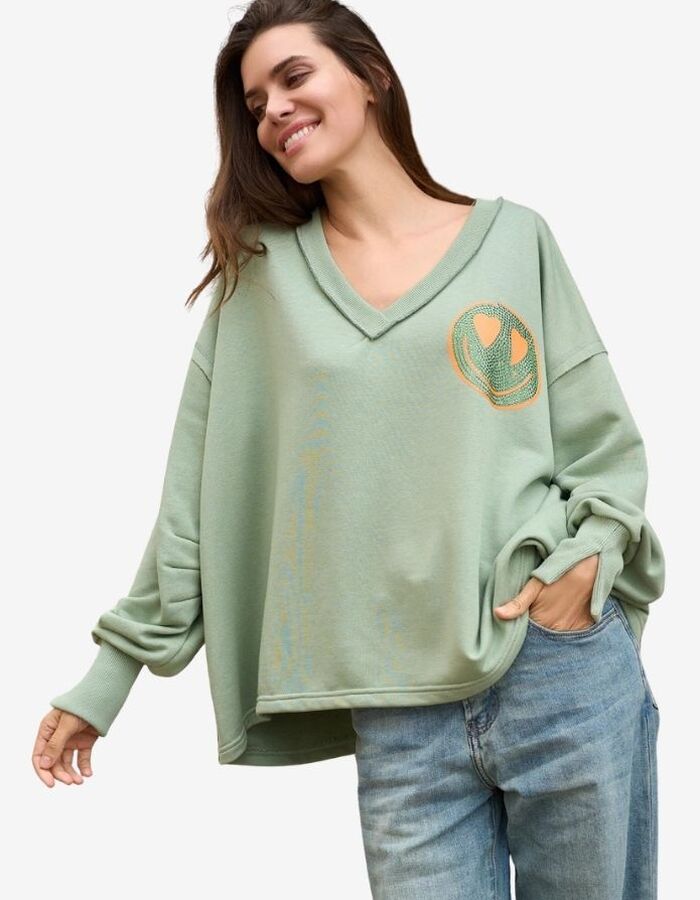 Miss Goodlife pull beige