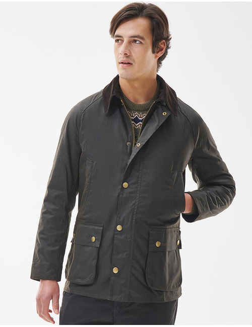 Bedale Wax Jacket in Olive