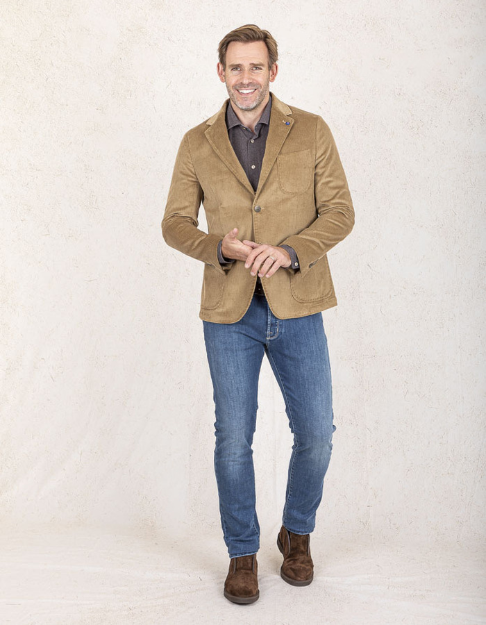 Lost In Albion slim fit blazer ---