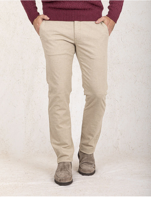 Slim Fit Chino ATN05  in Beige 