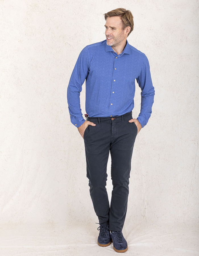 Blue Industry slim fit hemd ---