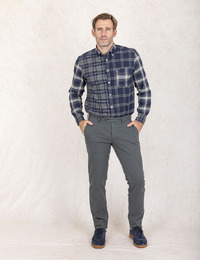 Façonnable custom fit hemd blauw