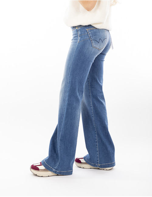 Le Temps Des Cerises broek blauw