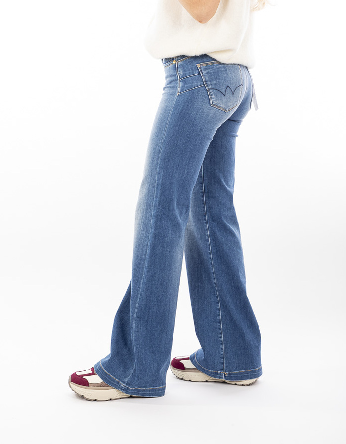 Le Temps Des Cerises broek blauw