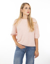 Amelie Amelie lange mouw pull beige
