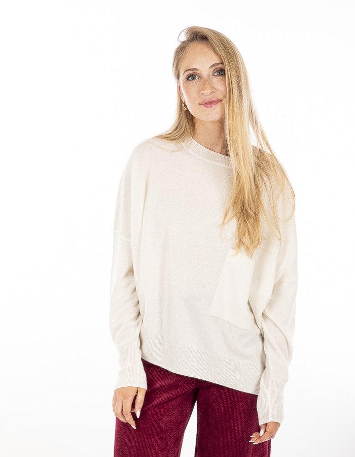 Amelie Amelie pull wit