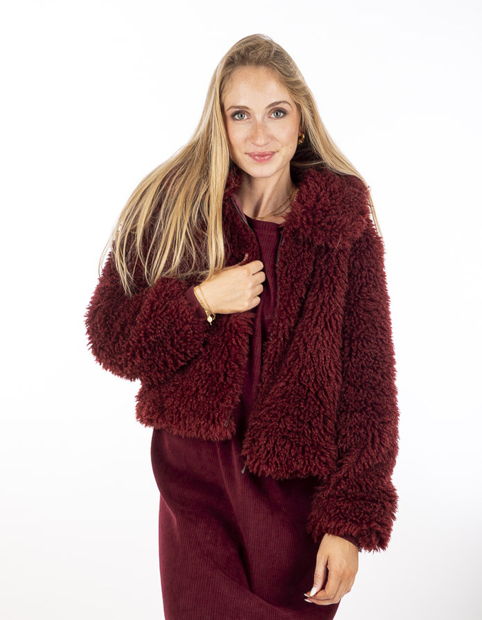 Amelie Amelie jas bordeaux