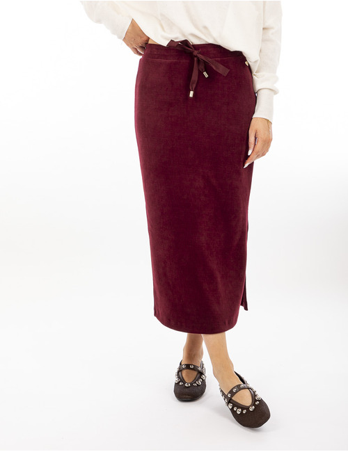 Amelie Amelie midi rok bordeaux