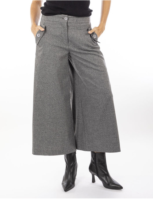 Due Amanti geklede broek grijs