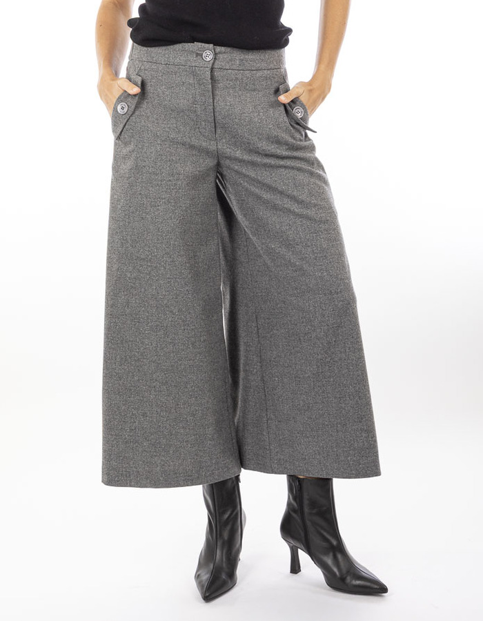 Due Amanti geklede broek grijs