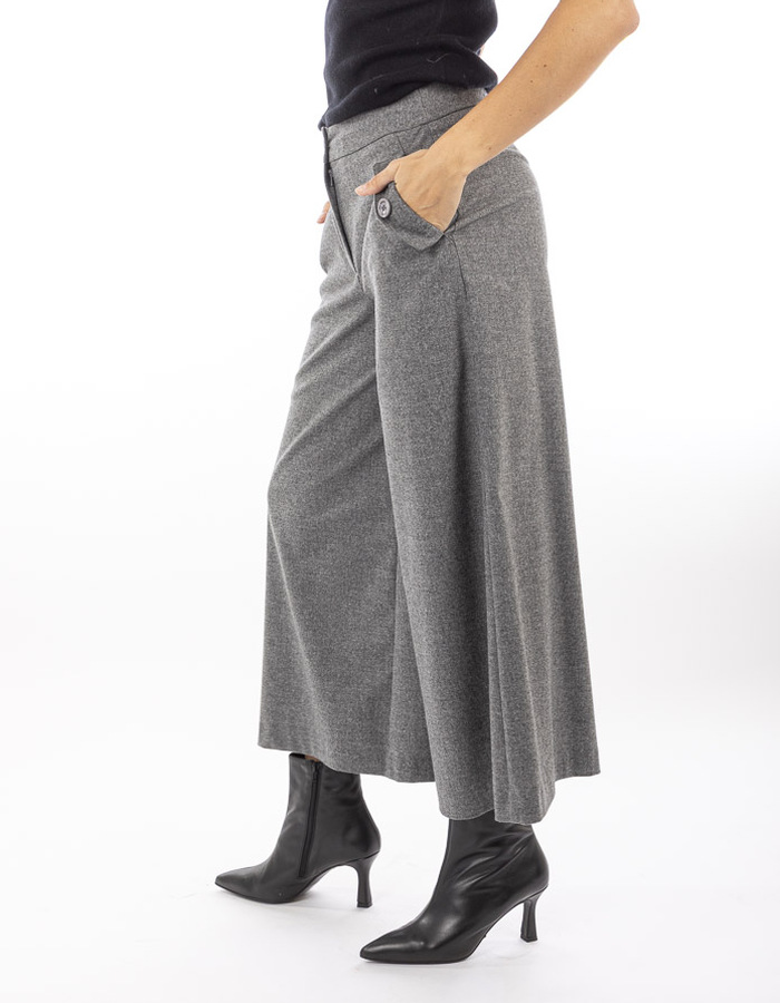 Due Amanti geklede broek grijs