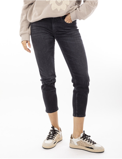 Cambio 7/8 broek zwart