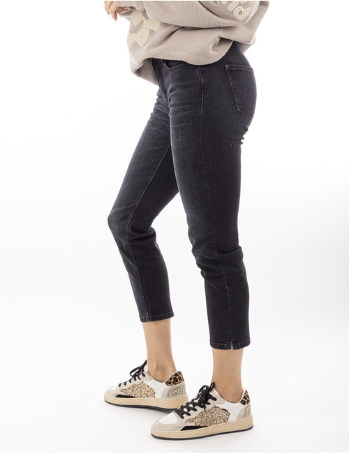 Cambio 7/8 broek zwart