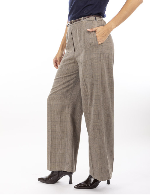 Kocca geklede broek grijs