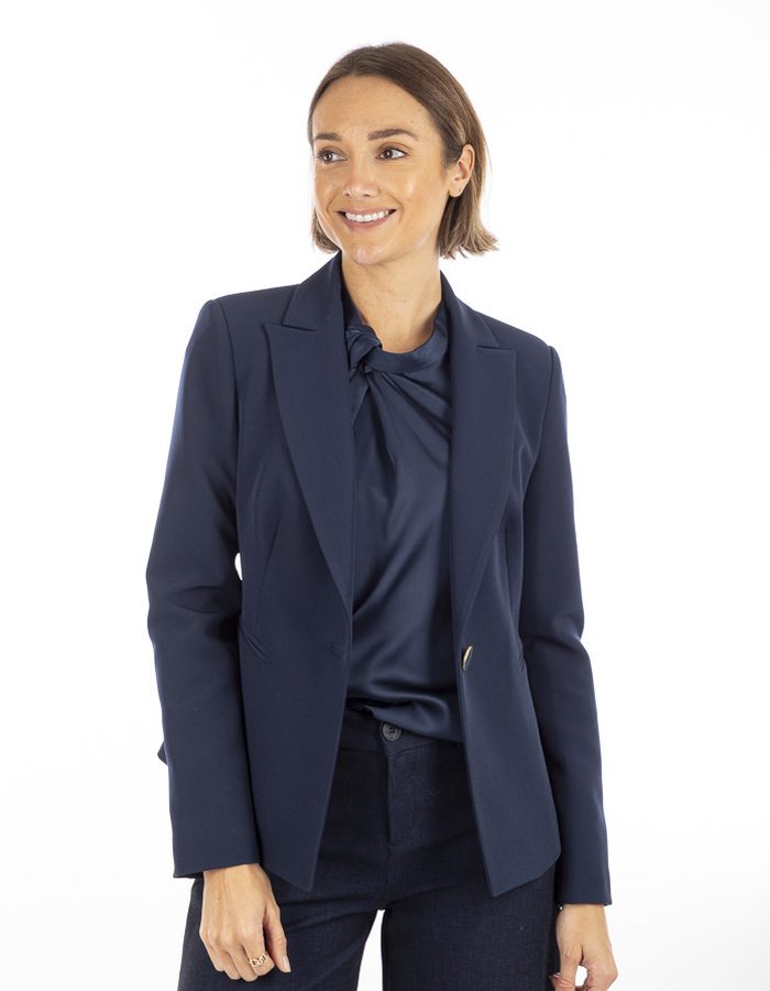 Rinascimento blazer blauw