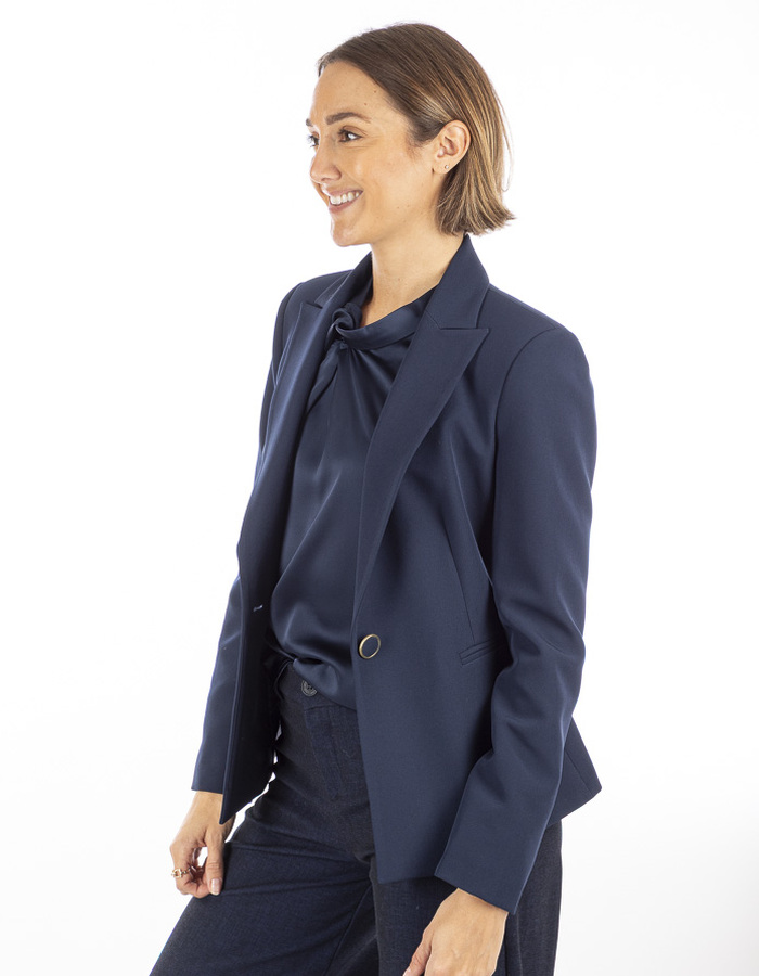 Rinascimento blazer blauw
