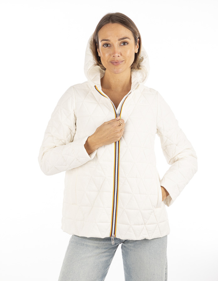 K-way regenjassen wit