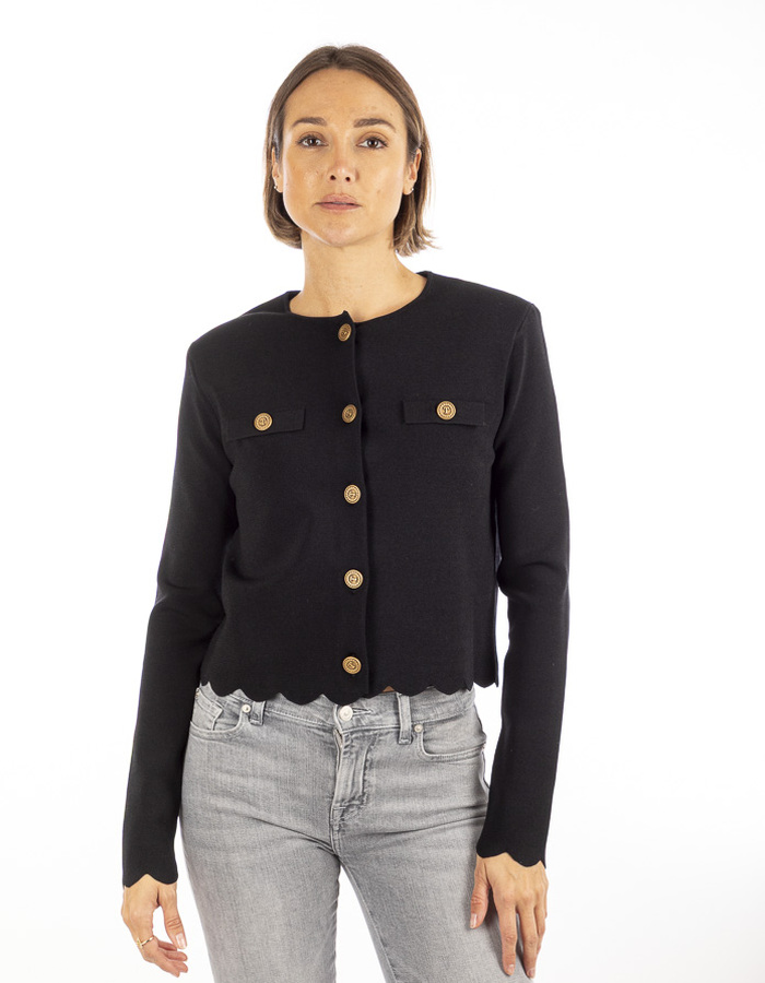 Twinset jas zwart