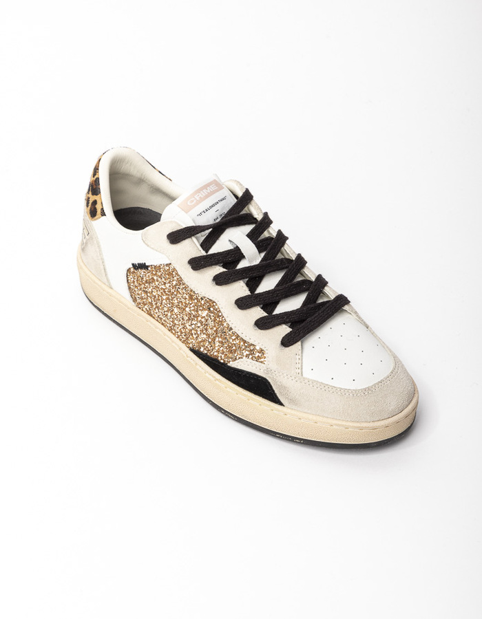 Crime Londen sneaker goud