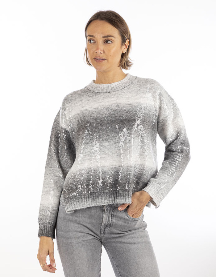 Liu Jo lange mouw pull grijs