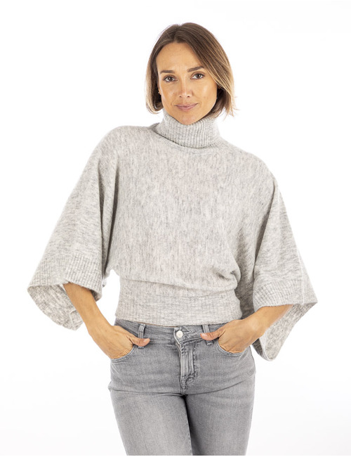 Aimee The Label sweater grijs