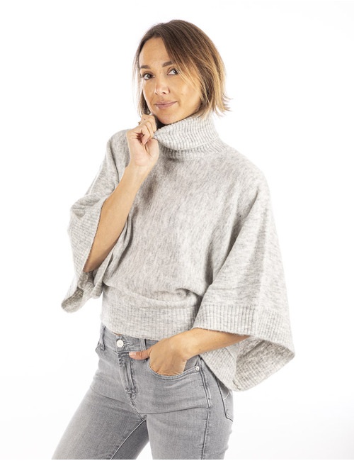Aimee The Label sweater grijs