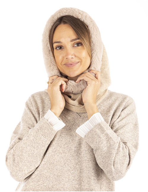 Liu Jo poncho taupe