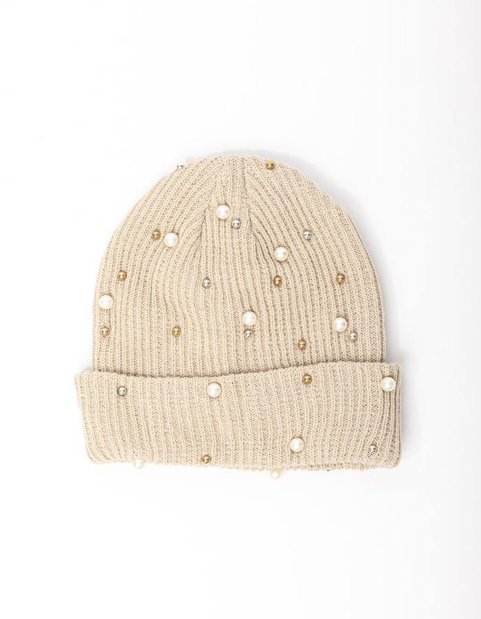 Rene Derhy sjaal beige