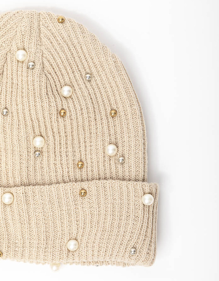 Rene Derhy sjaal beige