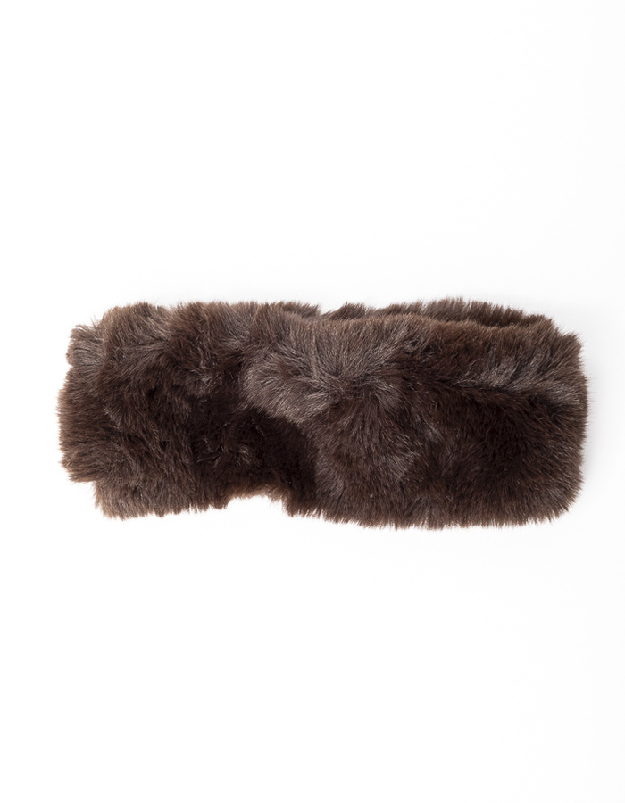 Rene Derhy haarband bruin