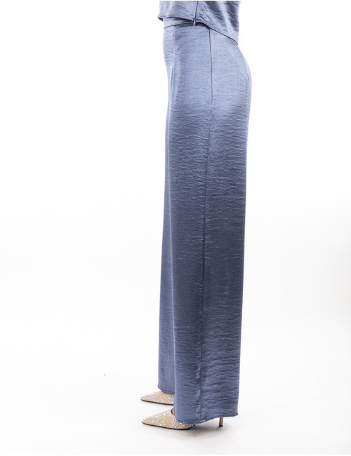 Nxi By Oni Onik geklede broek blauw