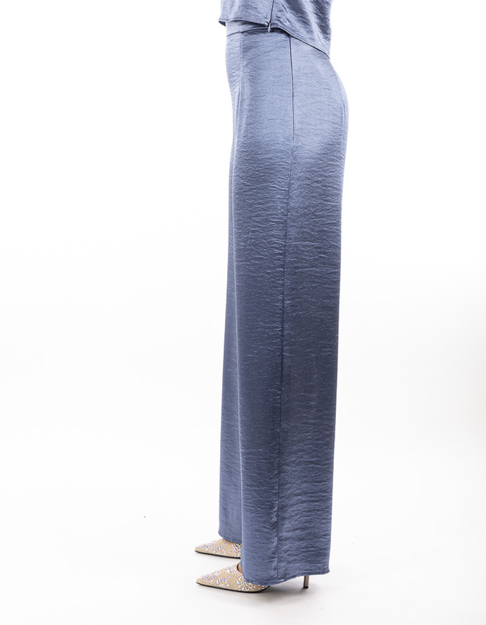 Nxi By Oni Onik geklede broek blauw