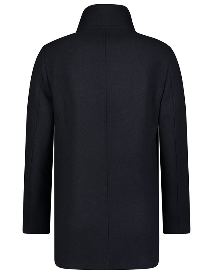 Modern Fit Mantel in Dark Blue