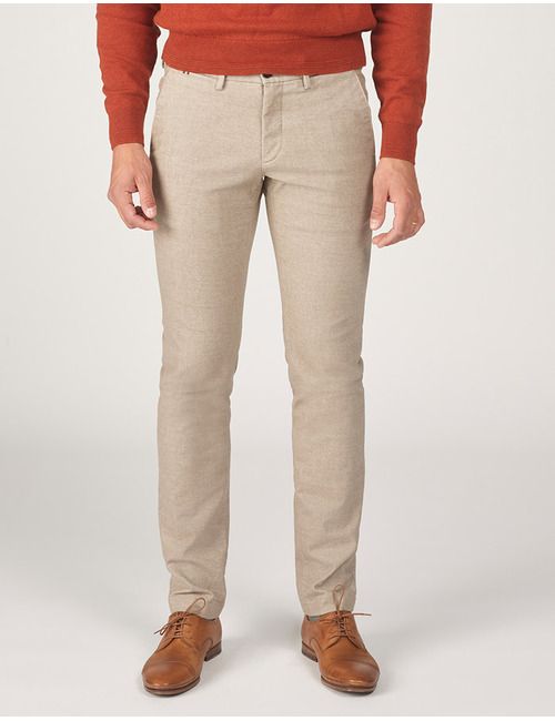  Slim Fit Chino SIDNEY 46 – Katoenmix met Stretch