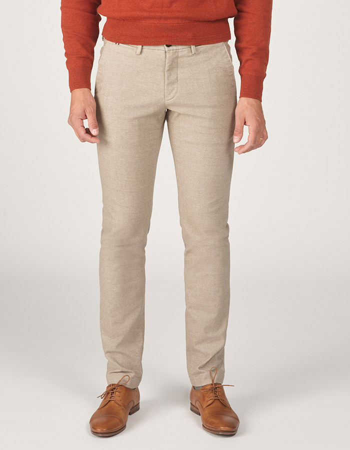  Slim Fit Chino SIDNEY 46 – Katoenmix met Stretch