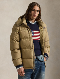 The Gorham Down Jacket in Desert Khaki 