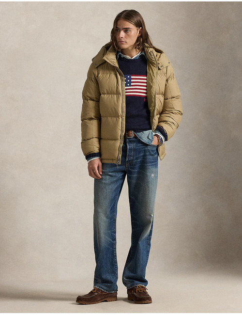 The Gorham Down Jacket in Desert Khaki 