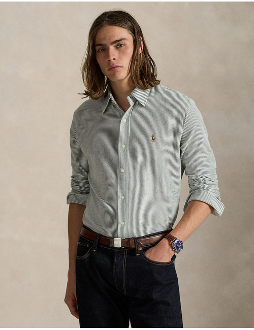 Ralph Lauren custom fit hemd groen