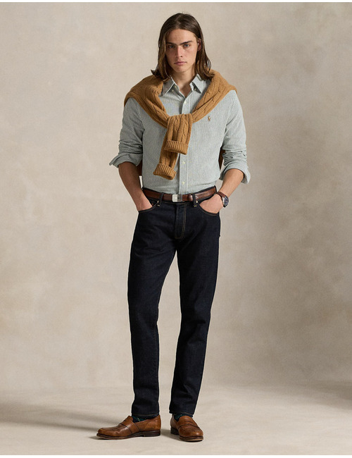 Ralph Lauren custom fit hemd groen