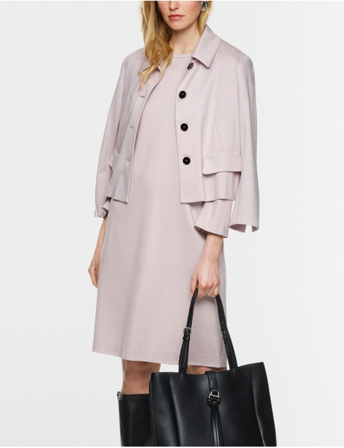Marccain midi kleed taupe
