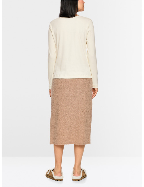 Marccain t-shirt lange mouw ecru