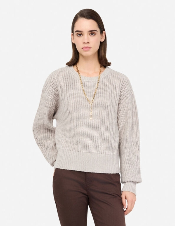 Liu Jo lange mouw sweater beige
