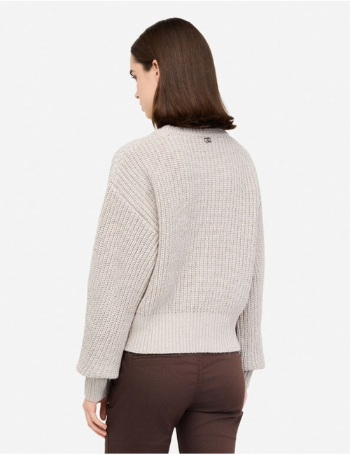 Liu Jo lange mouw sweater beige