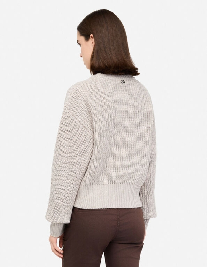 Liu Jo lange mouw sweater beige
