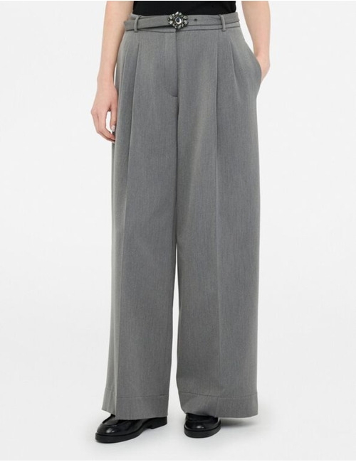 Liu Jo geklede broek grijs
